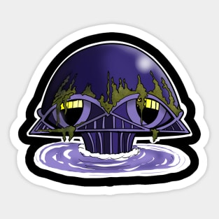 Legion of Doom HQ Sticker